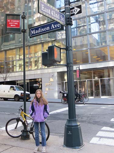 Maddy on Madison Ave.