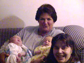 Debbie, Brock, Maddy, Mom