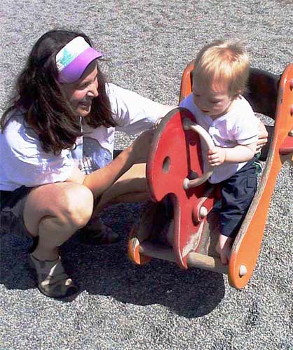 Maple Leaf Park Brock and Mom