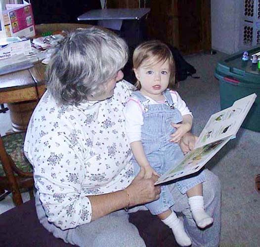 Grandma Merlin and Maddy