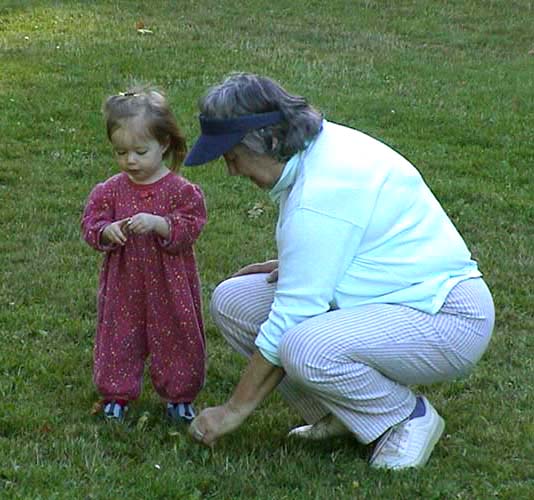 Maddy and Grandma Merlin