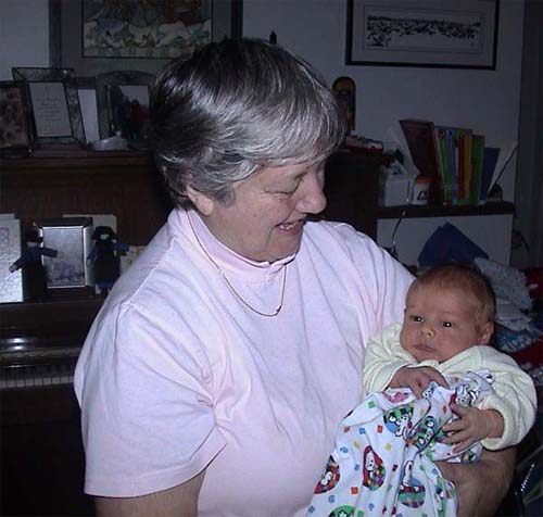Grandma Merlin and Dane<