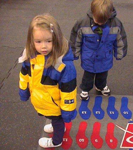 Skating Maddy and Brock