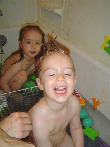 Bath Maddy and Brock