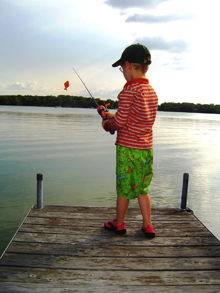 Fishing Silver Lake Brock