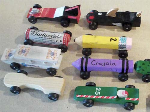 Pinewood Dery Cars All