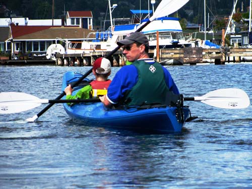 Kayaking Brock and Bob 01