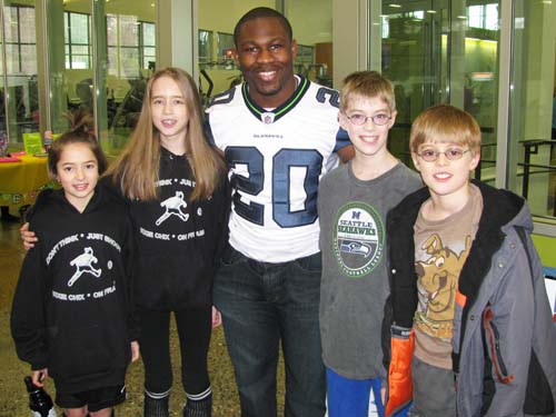 Justin Forsett, Harper and G-Pod