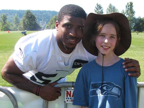 Bobby Wagner and Maddy