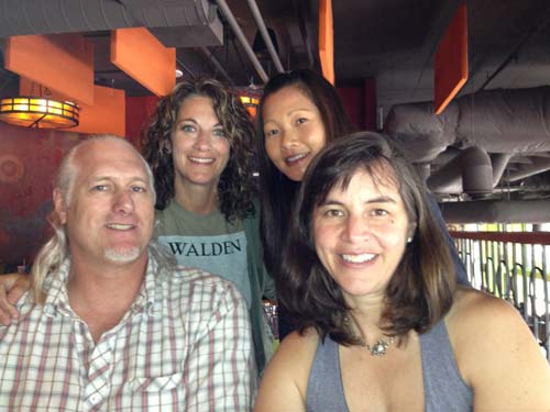 Shauna, Wendy, Lisa, Rico