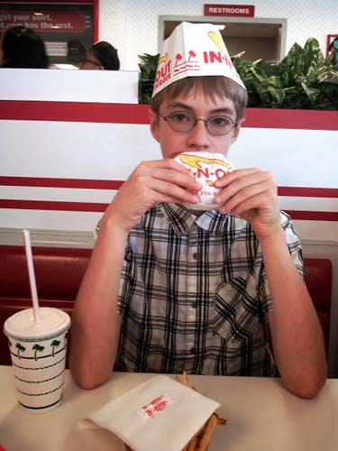 In N Out Burger Brock