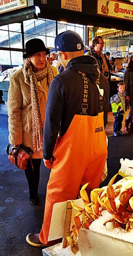 Mammy and Fish Monger, Pike Place Market