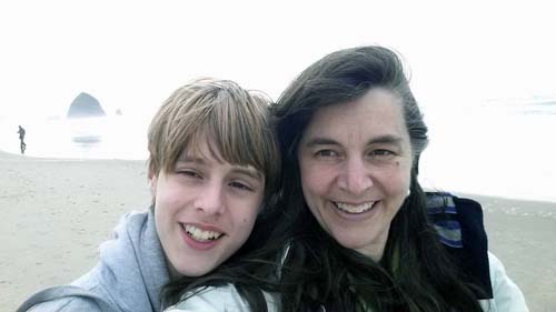 Mom, Dane Cannon Beach