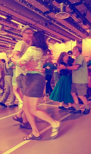 Mom Contra Dancing