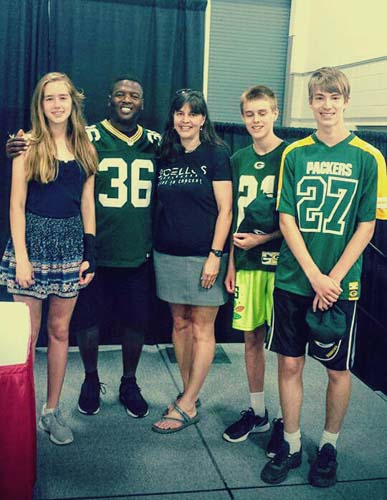 Leroy Butler and G-Pod