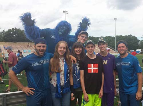 AUDL Casey and G-Pod