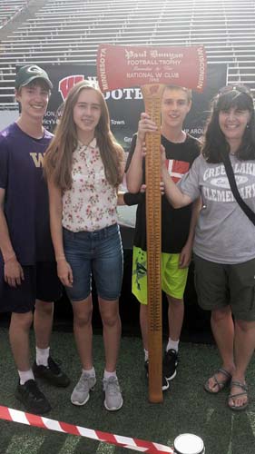 Camp Randall Paul Bunyan Ax and G-Pod