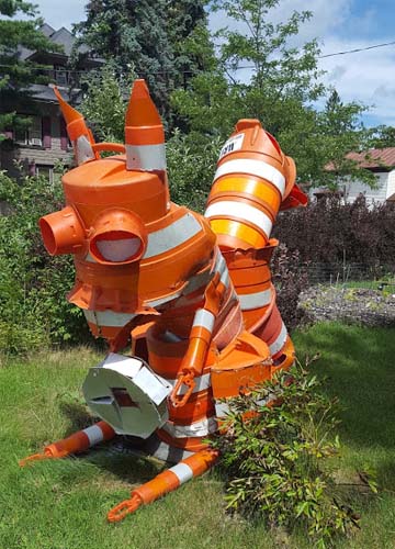 Stevens Point Construction Art