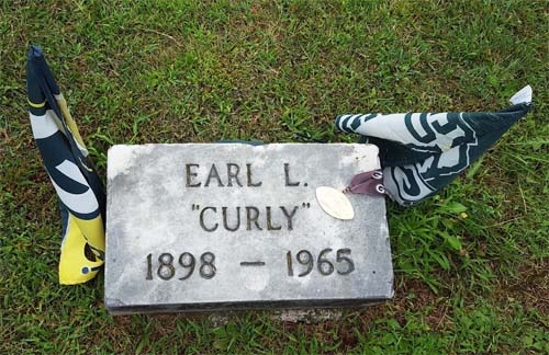 Curly Lambeau Grave