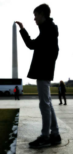 Brock at Washington Memorial