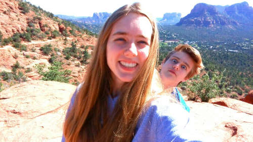 Sedona Maddy Dane Photobomb