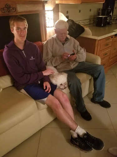 Brock and Grandpa