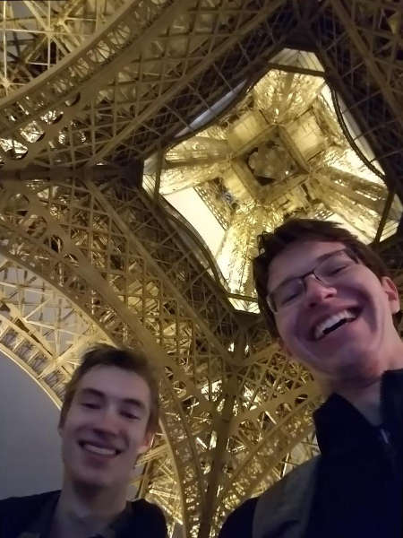 Eiffel Tower Brock and Nikita