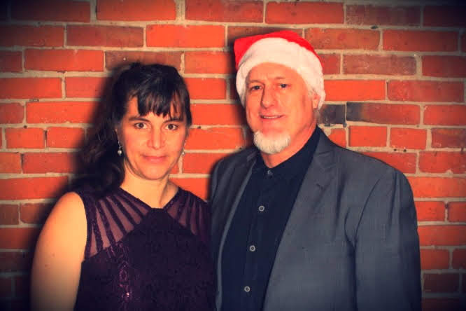 Holiday Party Mom and Papa