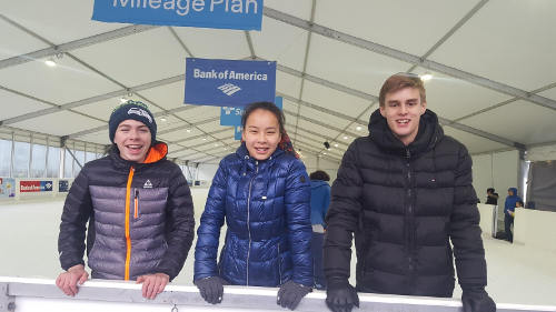 Skating Dexter, Sonia, Dane