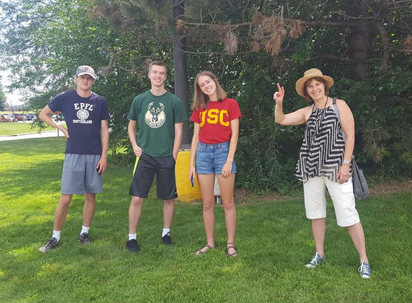 Dane, Brock, Maddy, Jan