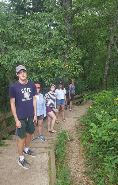 Lapham Peak Hike with Cousins
