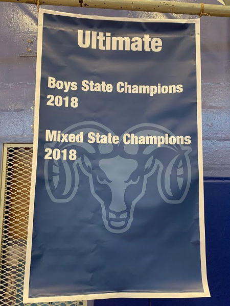 IHS State Champs Ultimate Banner 2018