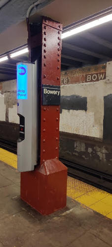 NYC Subway Bowery