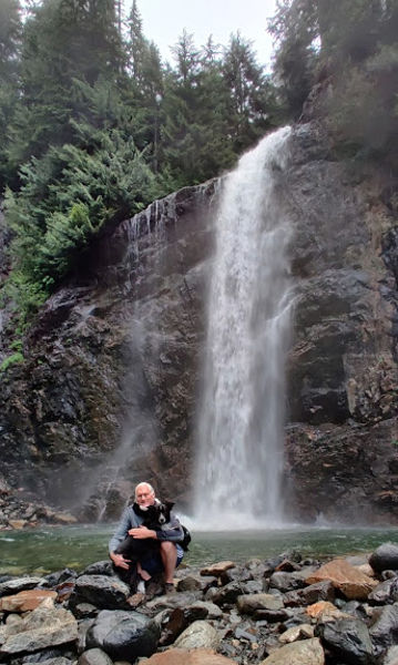 Franklin Falls Papa and Smudge
