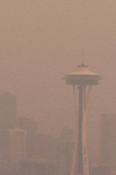 Hazy Space Needle