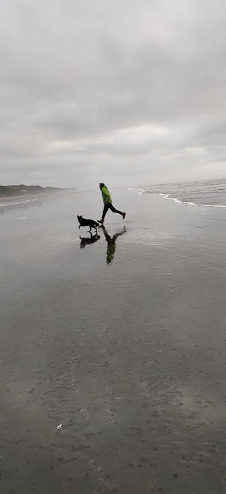 Pacific Beach Dane and Smudge