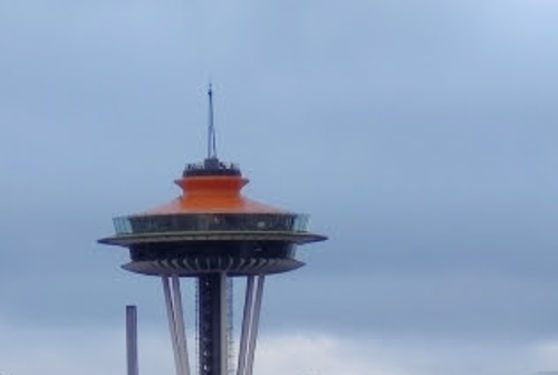 Space Needle Galaxy Gold