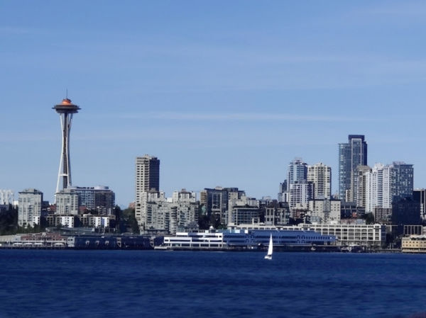 Seattle View from Ferry