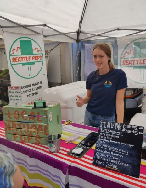 W Seattle Farmers Market Maddy