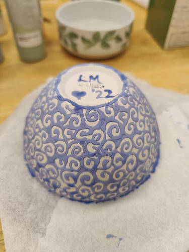 Birthday Pottery Bowl Mom 01