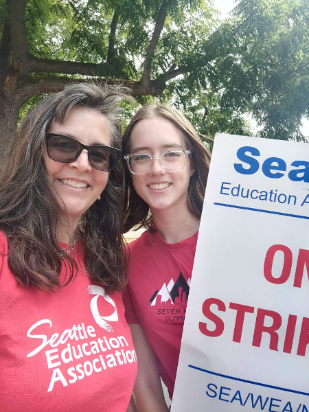 SPS Strike Mom Maddy