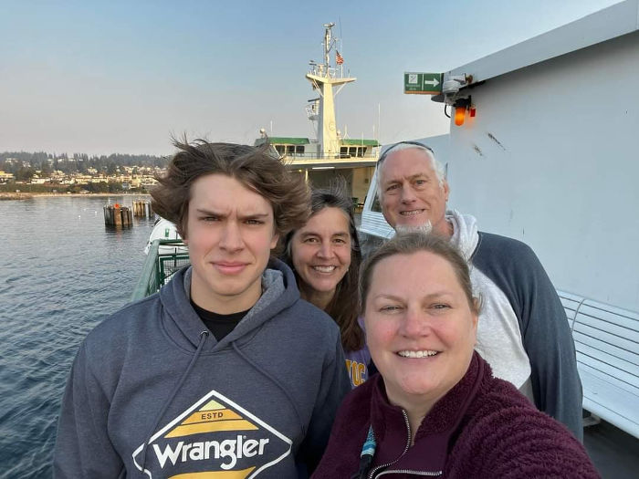Ferry Nick Amanda Mom Papa