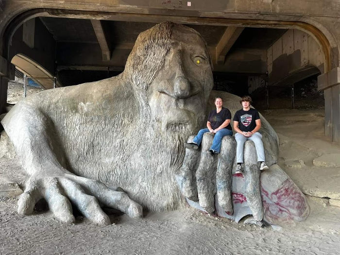 Fremont Troll Amanda Nick