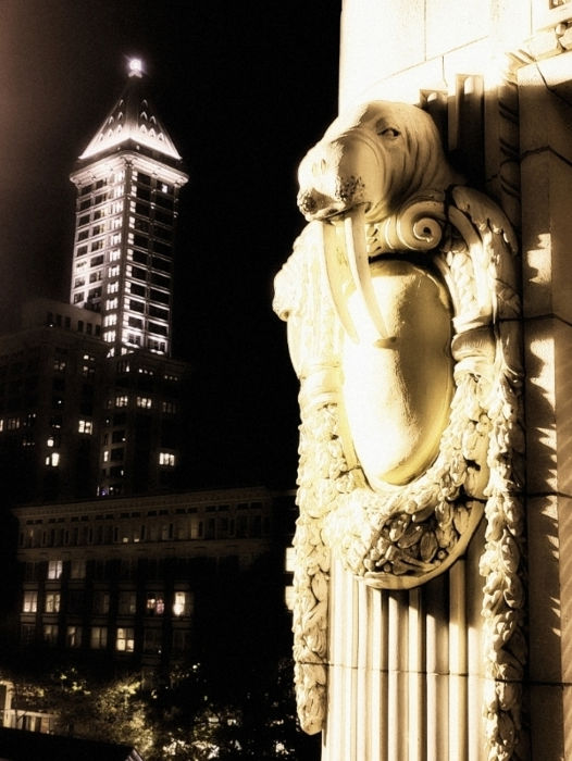 Arctic Club Walrus and Smith Tower