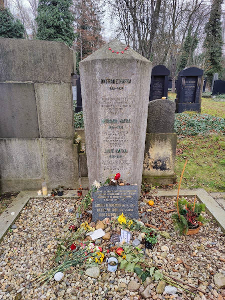 Frank Kafka's grave