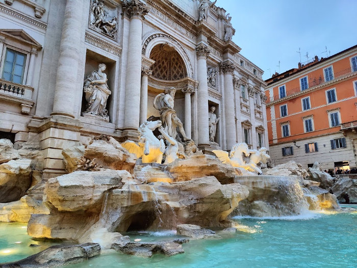 Rome Trevi Fountain