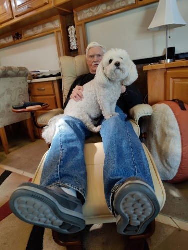 Gold Canyon Dad and Sunny