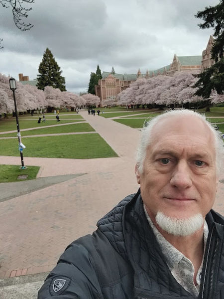 UW Quad Cherry Trees Papa