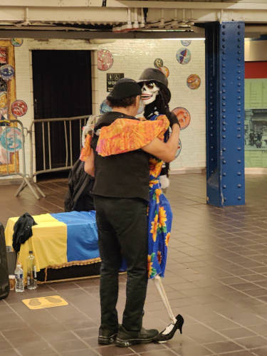 Times Square Station Dancing