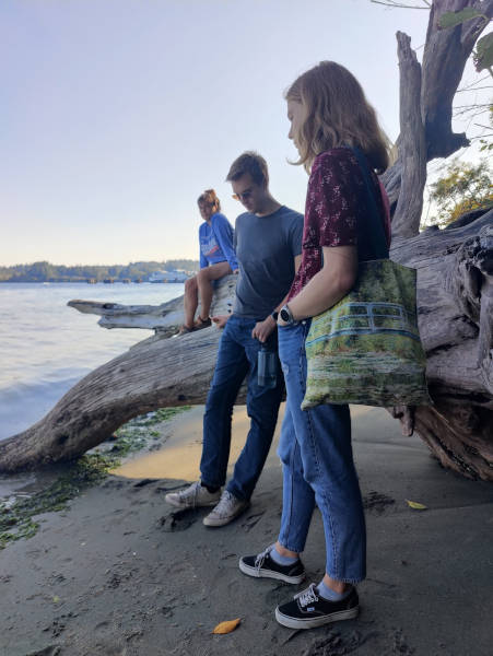 Kingston Saltair Beach Mom Brock Kendall